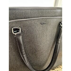 Tumi Sinclair Nita Commuter Brief Case Grey #79395 Premiere Luxury, Travel,work